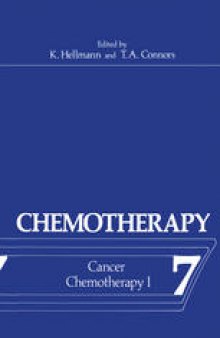 Chemotherapy: Volume 7 Cancer Chemotherapy I