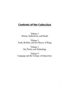 Heidegger Reexamined, Volume 3: Art, Poetry, and Technology