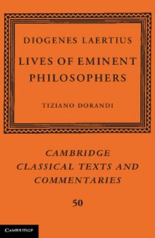 Diogenes Laertius. Lives of eminent philosophers