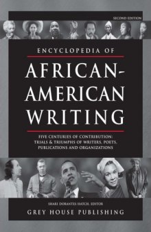 Encyclopedia of African American Writing, Second Edition