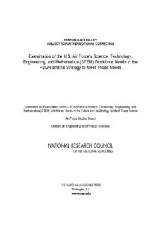 Examination of the U.S. Air Force's Science, Technology, Engineering, and Mathematics