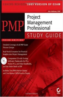 PMP: Project Management Professional Study Guide