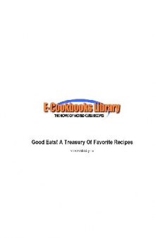 Good Eats, A Treasury of Favorite Recipes