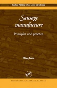 Sausage Manufacture : Principles and Practice - (31 Aug 2003)