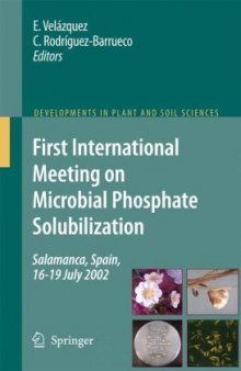 First International Meeting on Microbial Phosphate Solubilization