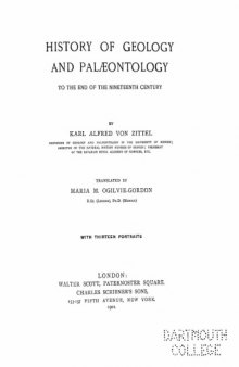 History of geology and paleontology