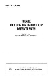 INTURGEO - Intl. Uranium Geology System (IAEA TECDOC-471)