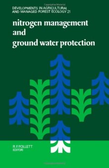 Nitrogen management and ground water protection