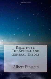 Relativity:The Special and General Theory  