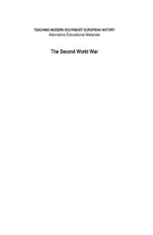 The Second World War- Teaching Modern Southeast European History