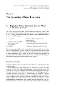 Biochemistry of Signal Transduction and Regulation