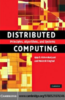 Cambridge Distributed Computing Principles Algorithms and Systems