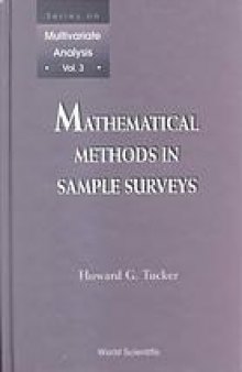 Mathematical methods in sample surveys