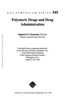 Polymeric Drugs and Drug Administration