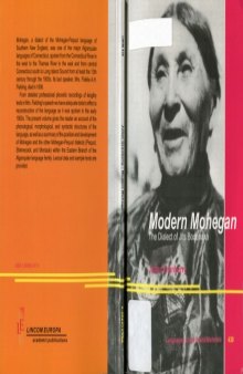 Modern Mohegan: The Dialect of Jits Bodunaxa