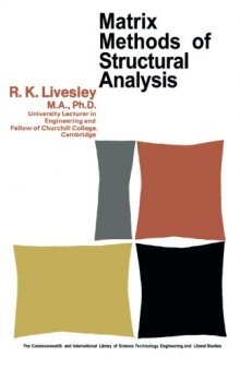 Matrix Methods of Structural Analysis