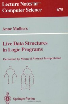 Live Data Structures in Logic Programs: Derivation by Means of Abstract Interpretation