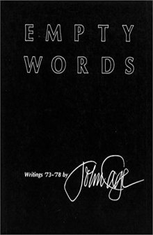 Empty Words: Writings '73-'78