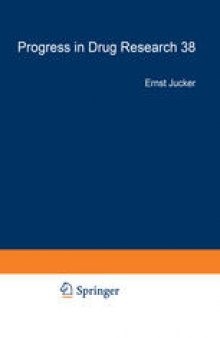 Progress in Drug Research / Fortschritte der Arzneimittelforschung / Progrès des recherches pharmaceutiques