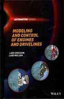 Modeling and control of engines and drivelines