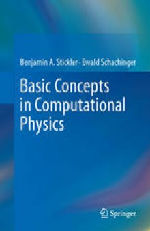 Basic Concepts in Computational Physics