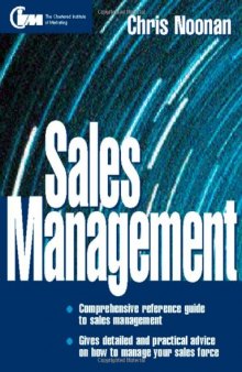 Sales Management (Marketing Series: Practitioner)