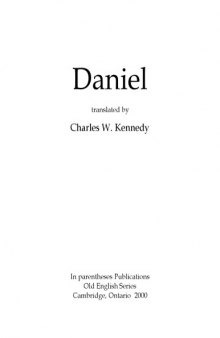 Daniel, translated by Charles W. Kennedy