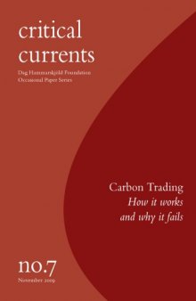 Carbon trading : how it works and why it fails