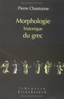 Morphologie historique du grec