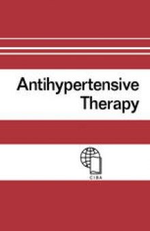 Antihypertensive Therapy: Principles and Practice An International Symposium