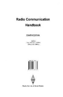 Radio communication handbook