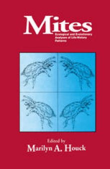 Mites: Ecological and Evolutionary Analyses of Life-History Patterns