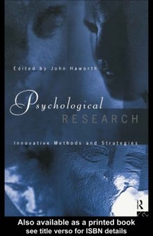 Psychological Research: Innovative Methods and Strategies
