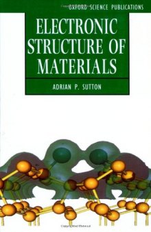 Electronic structure of materials