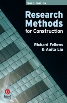 Research Methods for Construction