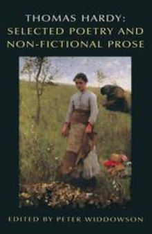 Thomas Hardy: Selected Poetry and Non-Fictional Prose