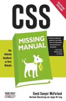 CSS: Missing Manual: Das fehlende Handbuch zu Ihrer Website