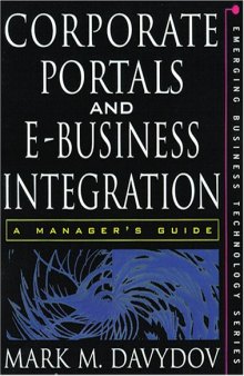 Corporate Portals and eBusiness Integration