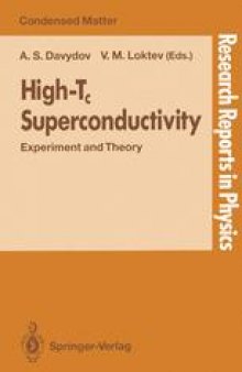 High-Tc Superconductivity: Experiment and Theory