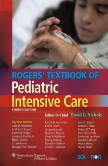 Roger's Textbook of Pediatric Intensive Care