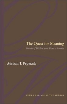 The Quest For Meaning: Friends of Wisdom from Plato to Levinas