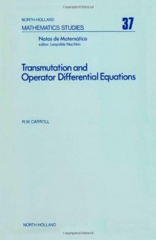 Transmutation and Operator Differential Equations