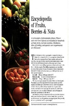 Encyclopedia of Fruits, Berries and Nuts