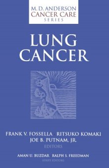 Lung Cancer (M. D. Anderson Cancer Care Series)