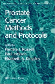 Prostate Cancer. Methods and Protocols