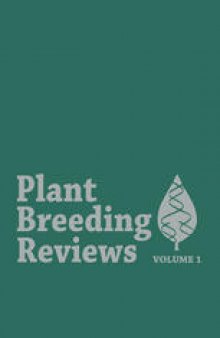 Plant Breeding Reviews: Volume 1