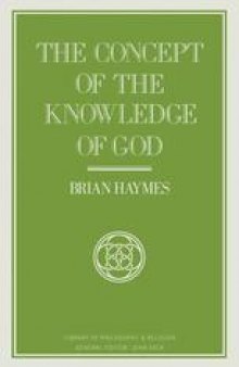 The Concept of the Knowledge of God