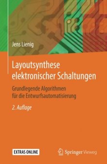 Layoutsynthese elektronischer Schaltungen: Grundlegende Algorithmen für die Entwurfsautomatisierung (German Edition)