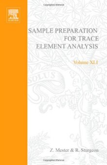 Sample Preparation for Trace Element Analysis