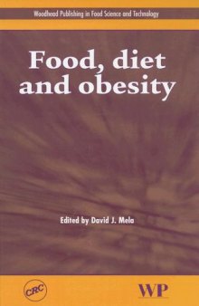 Food, diet and obesity (Woodhead Publishing Series in Food Science, Technology and Nutrition)  